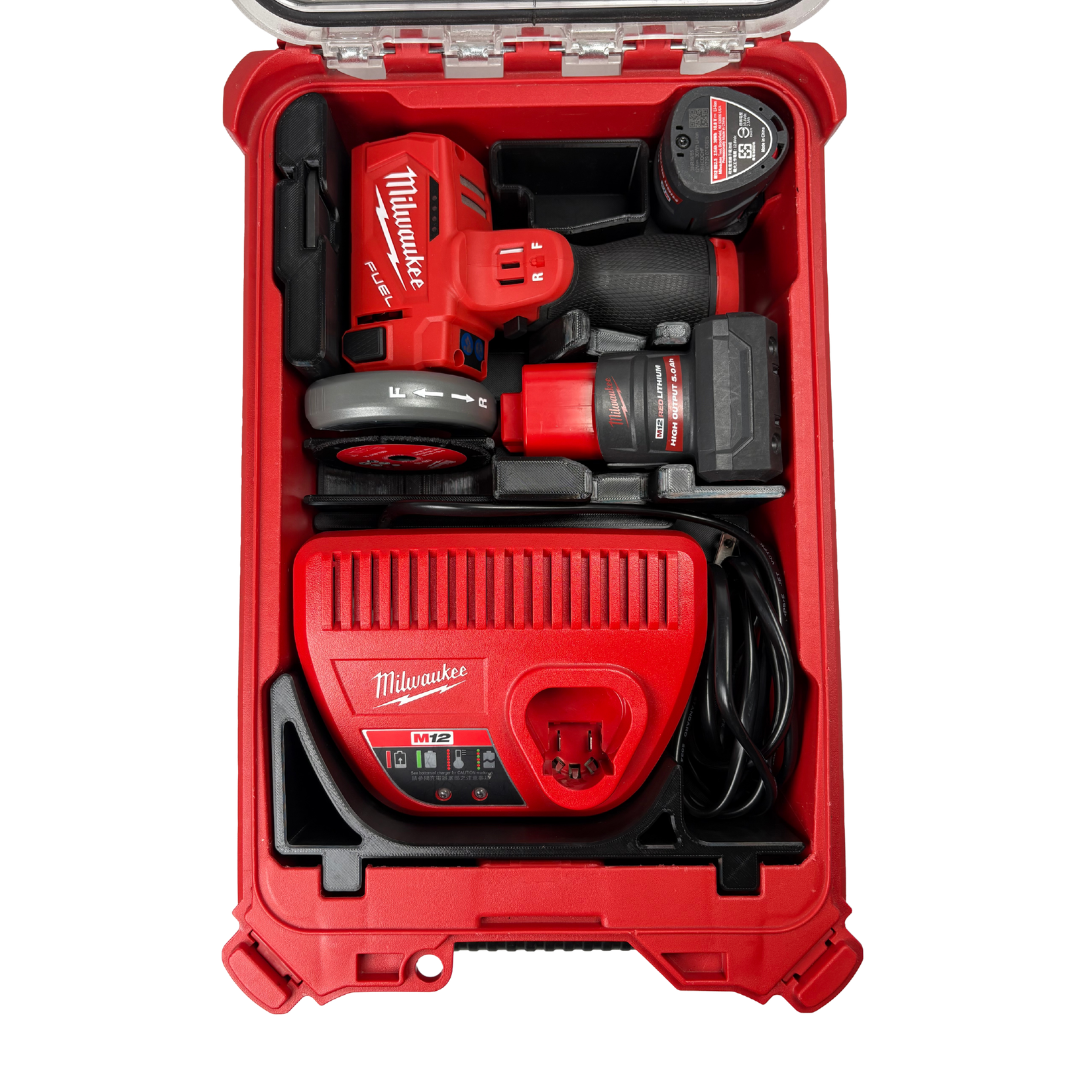 Combo Khay M12 Cut-Off Tool + Sạc M12