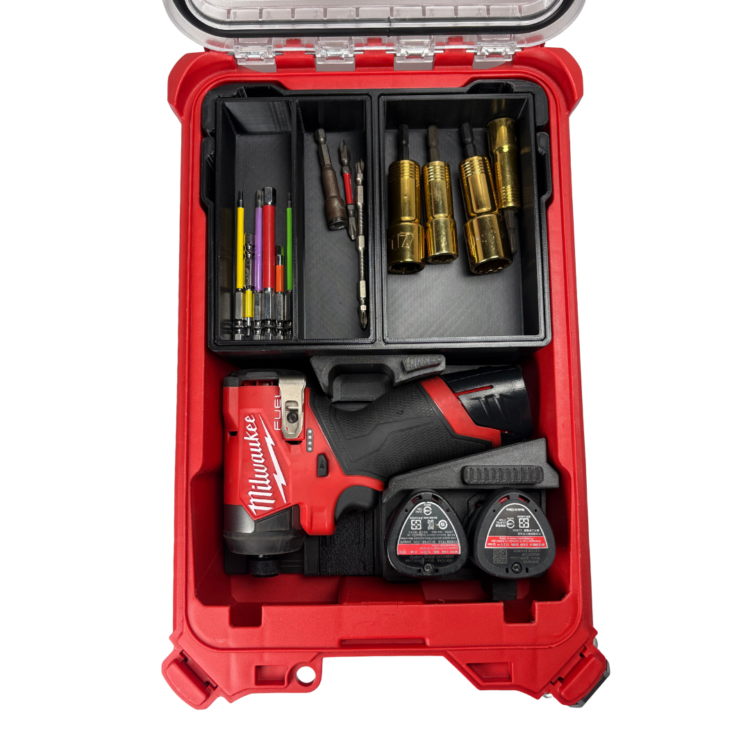 Combo Khay M12 Impact Driver + Ngăn Chứa B5797