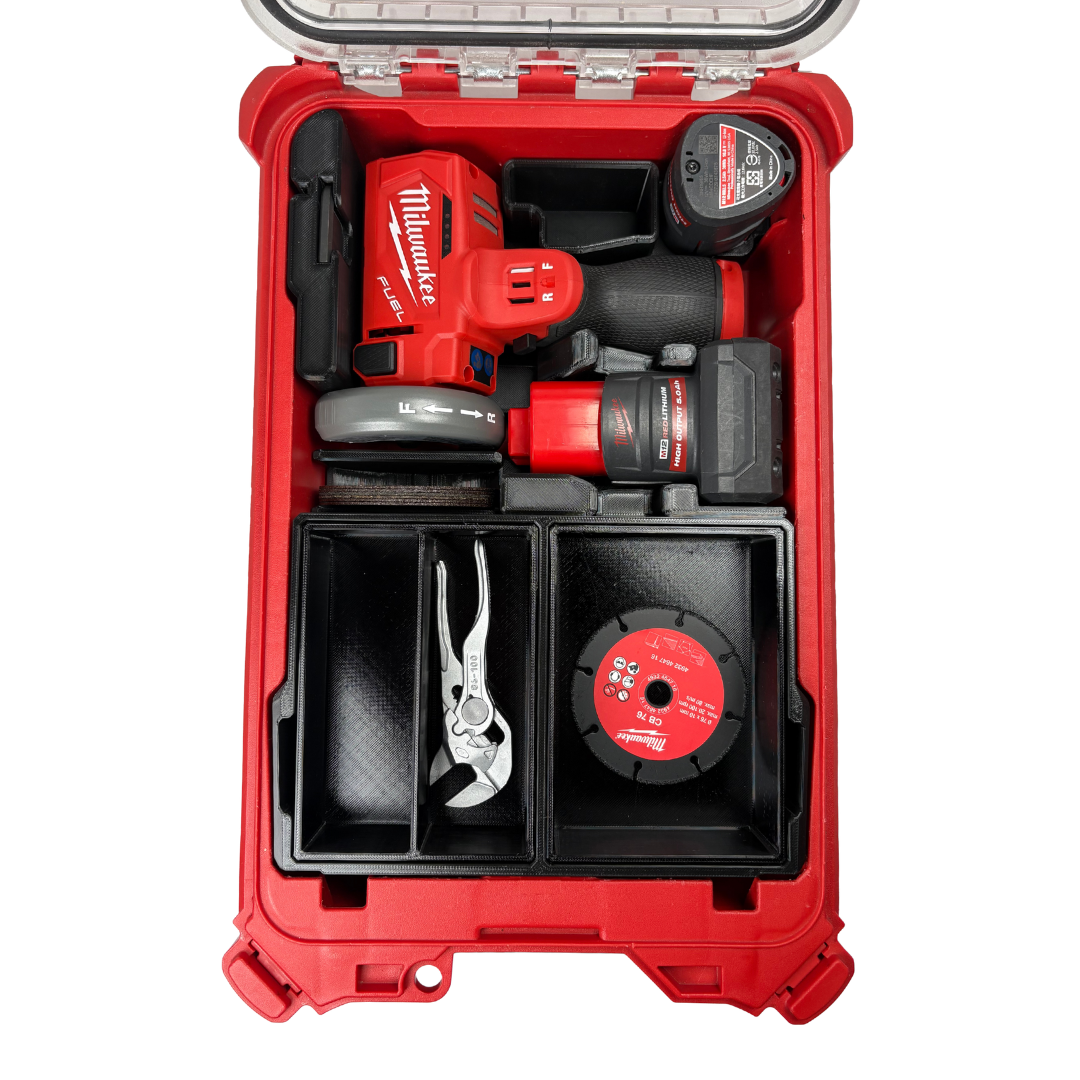 Combo Khay M12 Cut-Off Tool + Ngăn Chứa