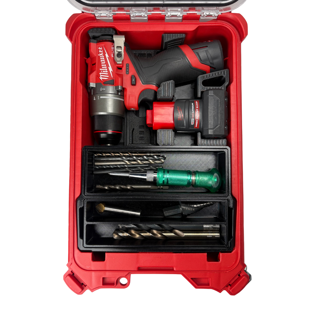 Combo Khay M12 Hammer Drill + Ngăn Chứa B200