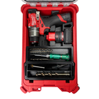 Modular 3D-Printed Insert for Milwaukee M12 FUEL Hammer Drill +storage bins