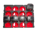 EVA foam Insert for Milwaukee M18 5.0Ah batteries