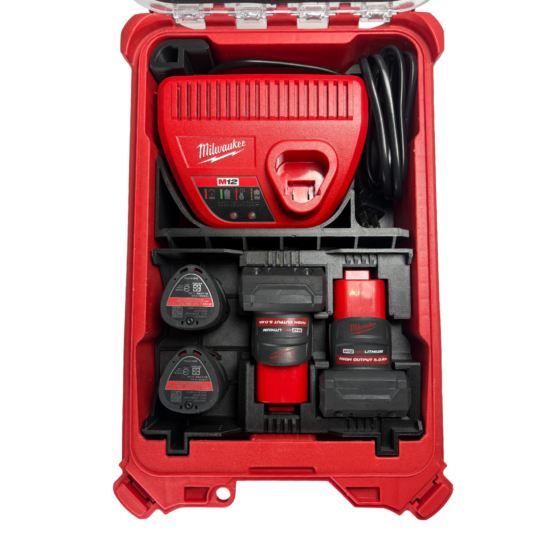 Combo Khay Sạc M12 + Pin M12