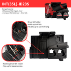 Modular 3D-Printed Insert Set for Milwaukee M12 Combo with storage bins
