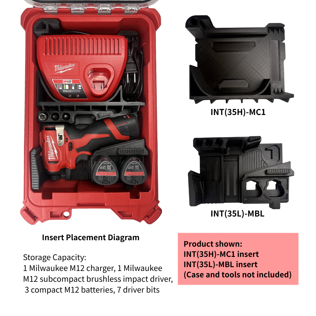 Combo Khay Sạc M12 + M12 Subcompact Impact