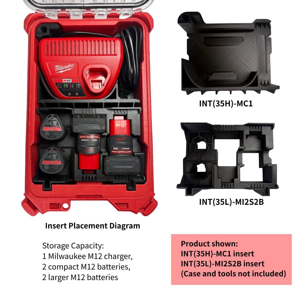 Combo Khay Sạc M12 + Pin M12